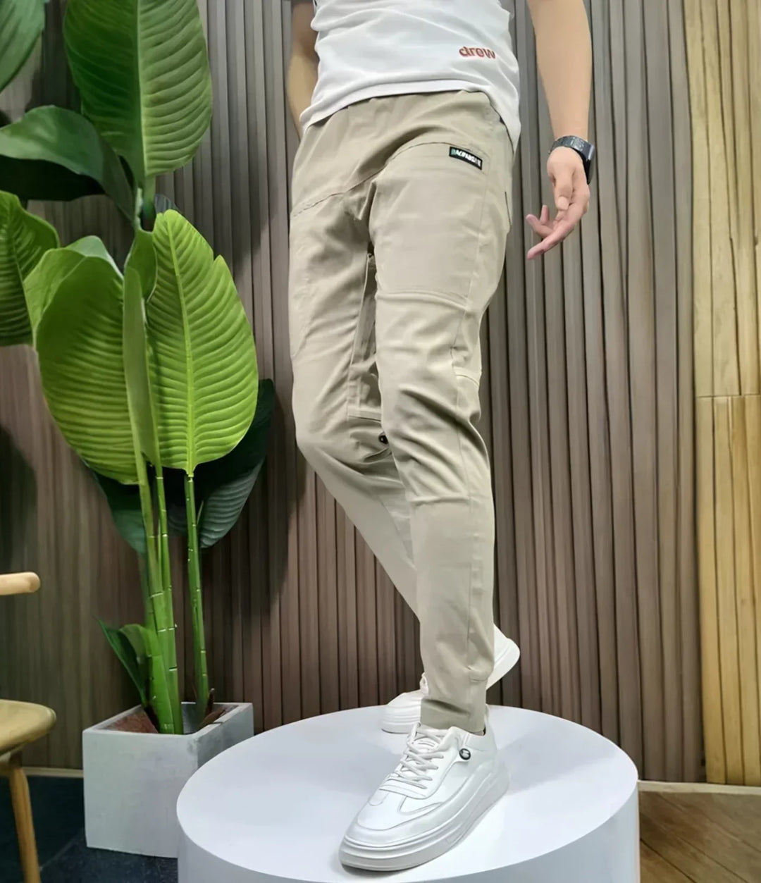 William - Stretchy cargo pants