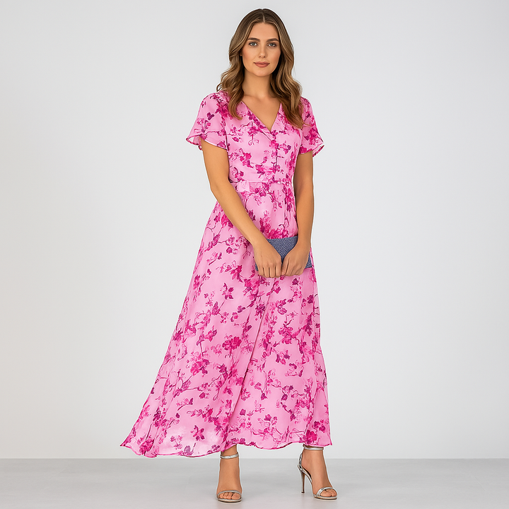 Lidia - Floral Long Dress