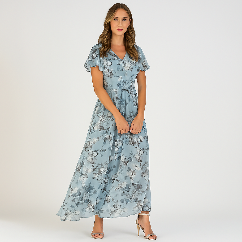 Lidia - Floral Long Dress