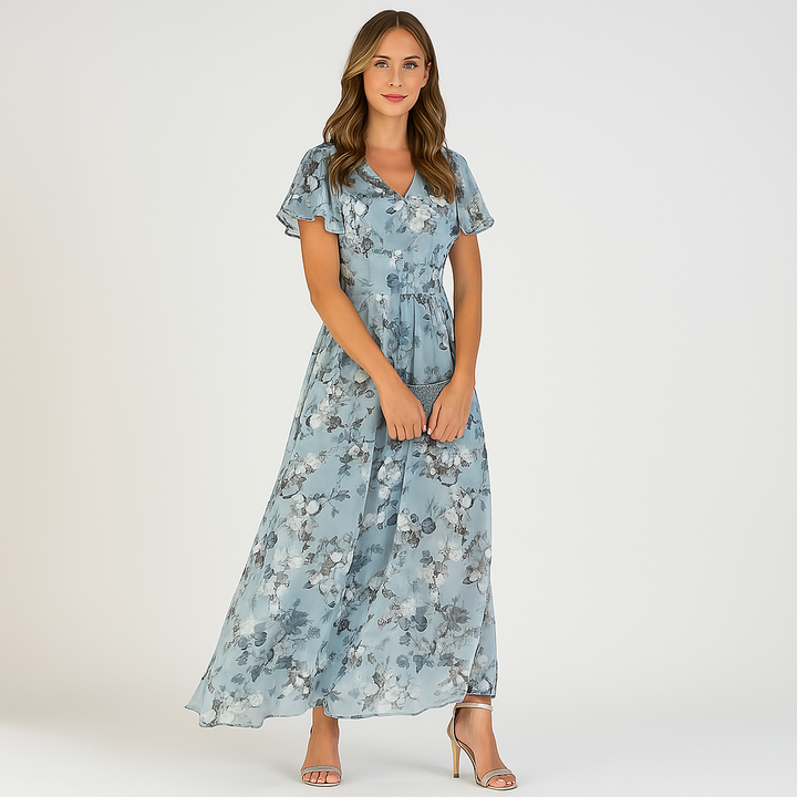 Lidia - Floral Long Dress