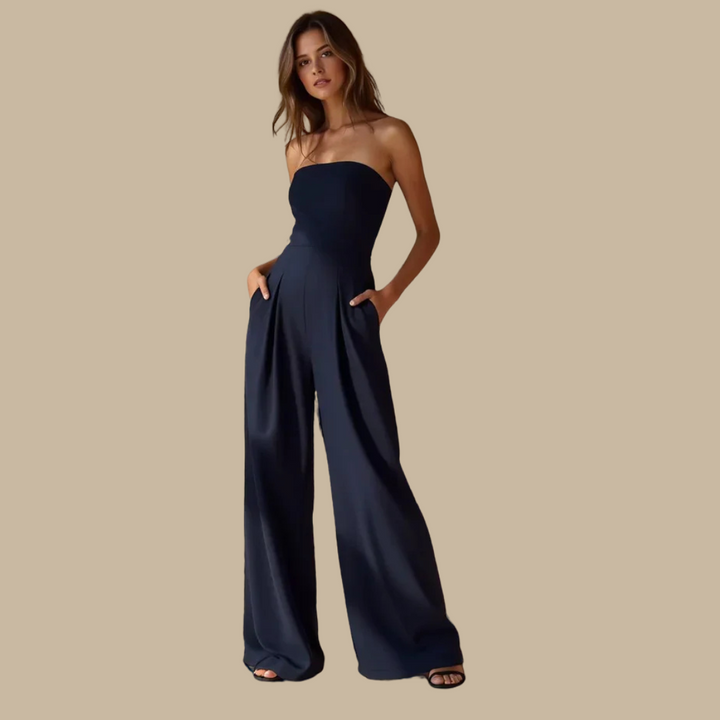 Tina - Strapless jumpsuit