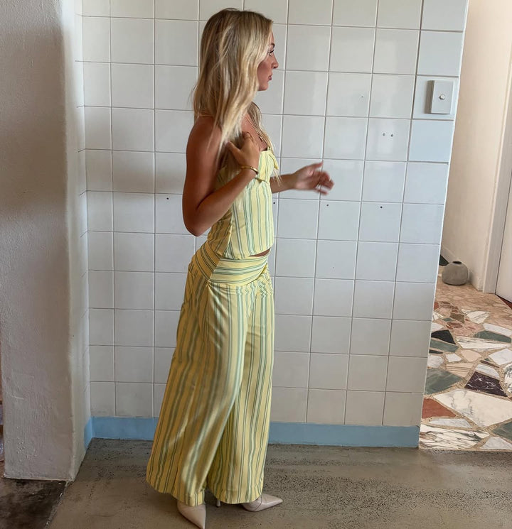 OLIVIA | Striped Set