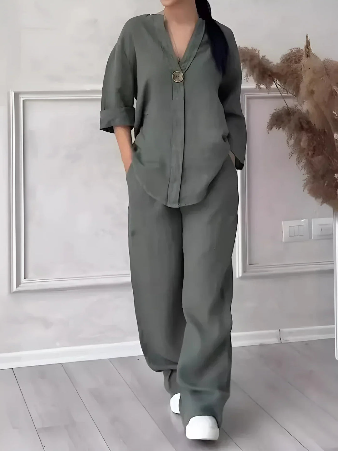 Juliette - Casual Linen Set